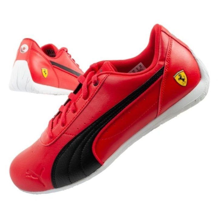 Vyriški sportbačiai Puma Ferrari Neo Cat Rosso Corsa, raudoni