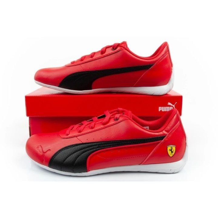 Vyriški sportbačiai Puma Ferrari Neo Cat Rosso Corsa, raudoni