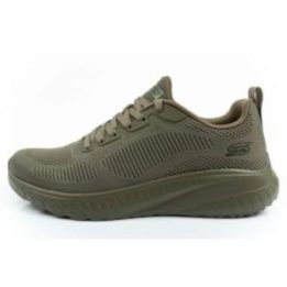 Vyriški sportbačiai Skechers BOBS Squad Chaos-Prism Bold, alyvuogių