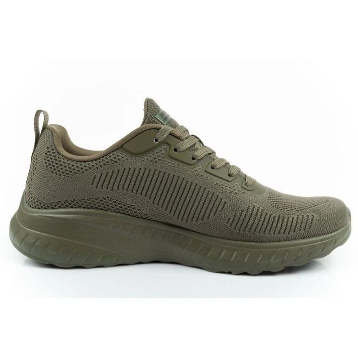 Vyriški sportbačiai Skechers BOBS Squad Chaos-Prism Bold, alyvuogių
