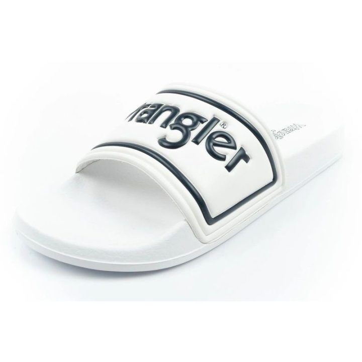 Vyriškos sportinės šlepetės Wrangler Averell Slider, baltos