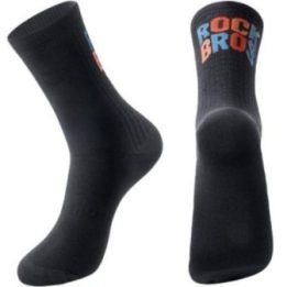 Sportinės kojinės dviračiui Rockbros, juodos