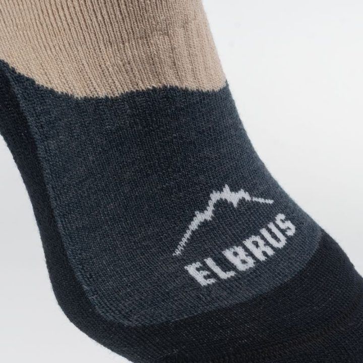 Vyriškos kojinės iki kulkšnies su merino vilna Elbrus Numi