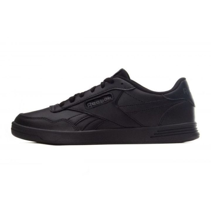 Vyriški sportbačiai su guminiu padu Reebok Court Advance, juodi
