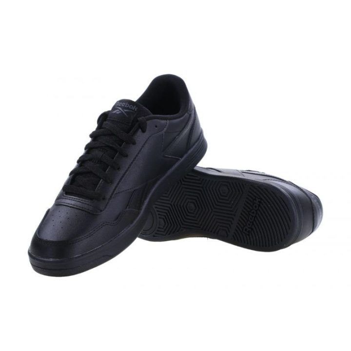 Vyriški sportbačiai su guminiu padu Reebok Court Advance, juodi
