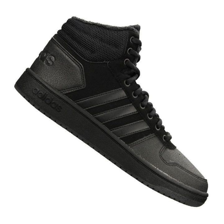 Vidutinio profilio krepšinio batai adidas Hoops 2.0, juodi