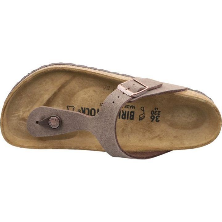 Šlepetės Birkenstock Gizeh, rudos