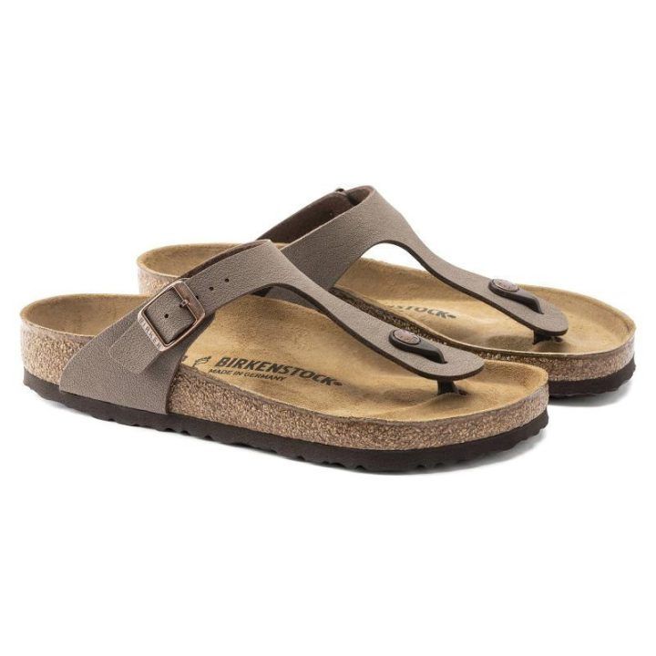 Šlepetės Birkenstock Gizeh, rudos