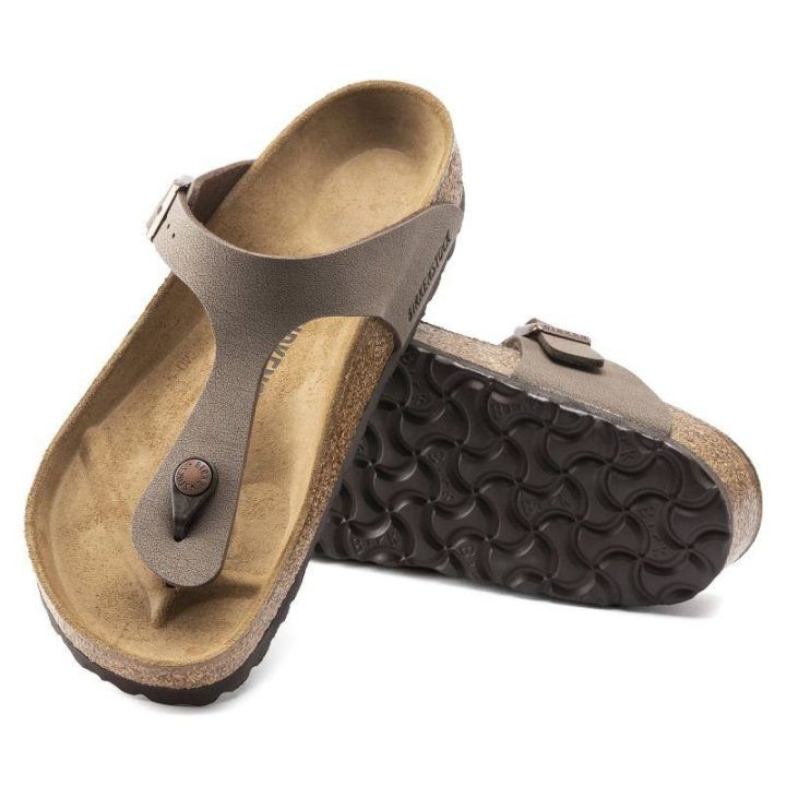 Šlepetės Birkenstock Gizeh, rudos