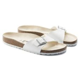Šlepetės Birkenstock Madrid, baltos