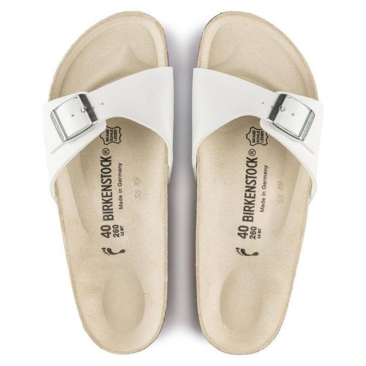 Šlepetės Birkenstock Madrid, baltos
