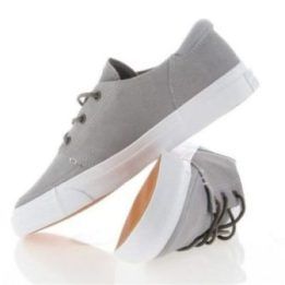 Vyriški zomšiniai žemo profilio batai Converse Deck Star, pilki