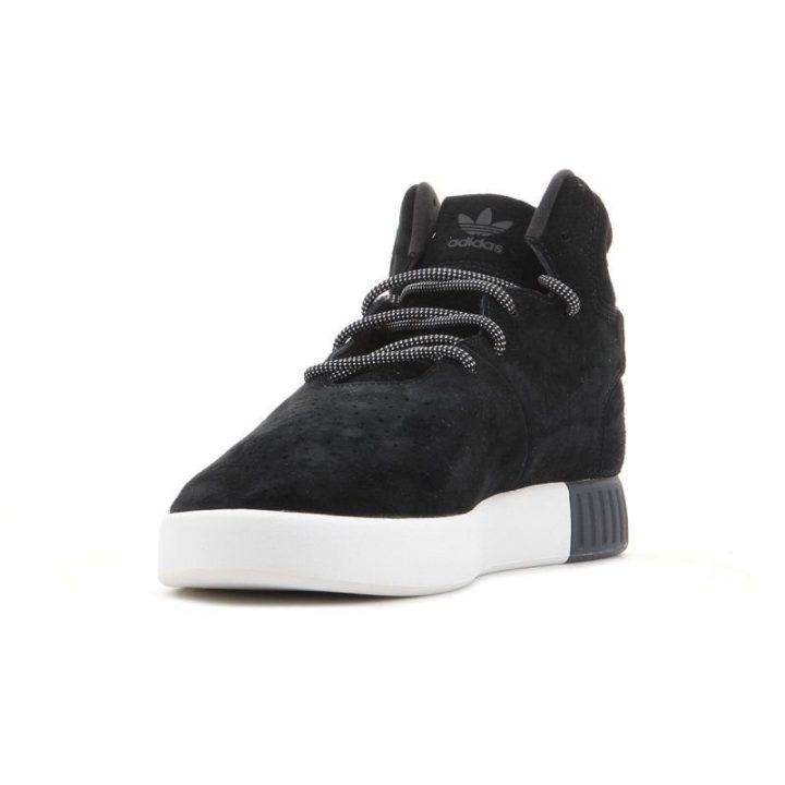 Zomšiniai sportbačiai su aukštu profiliu adidas Tubular Invader