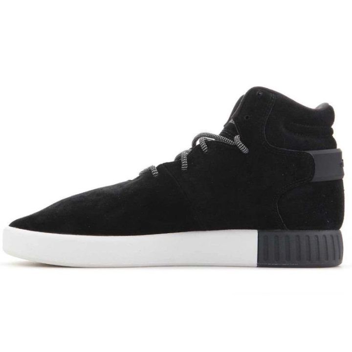 Zomšiniai sportbačiai su aukštu profiliu adidas Tubular Invader