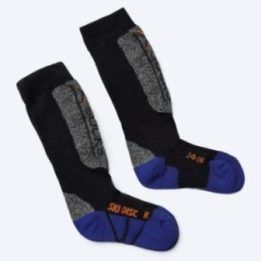 Vaikiškos termo kojinės X-SOCKS Ski Discovery, mėlynos