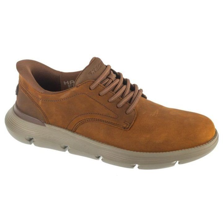 Įspiriami batai Skechers Slip-Ins Garza - Duran, rudi
