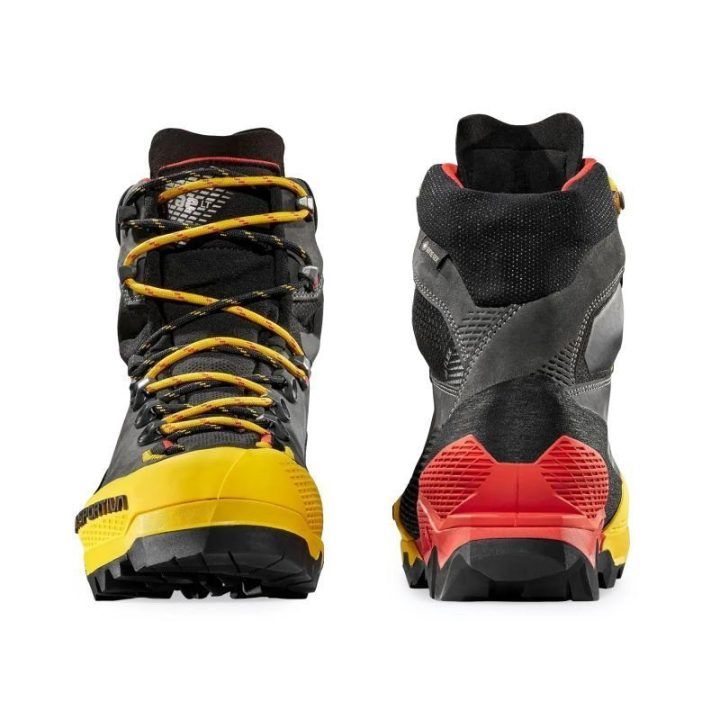 Vyriški žygio batai La Sportiva Aequilibrium LT GTX, juodi ir geltoni