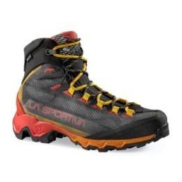 Vyriški žygio batai La Sportiva Aequilibrium Hike GTX, anglies ir geltoni
