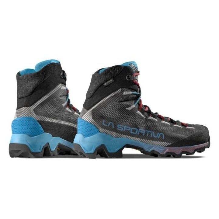 Vyriški žygio batai La Sportiva Aequilibrium Hike GTX, anglies ir tropinės mėlynos