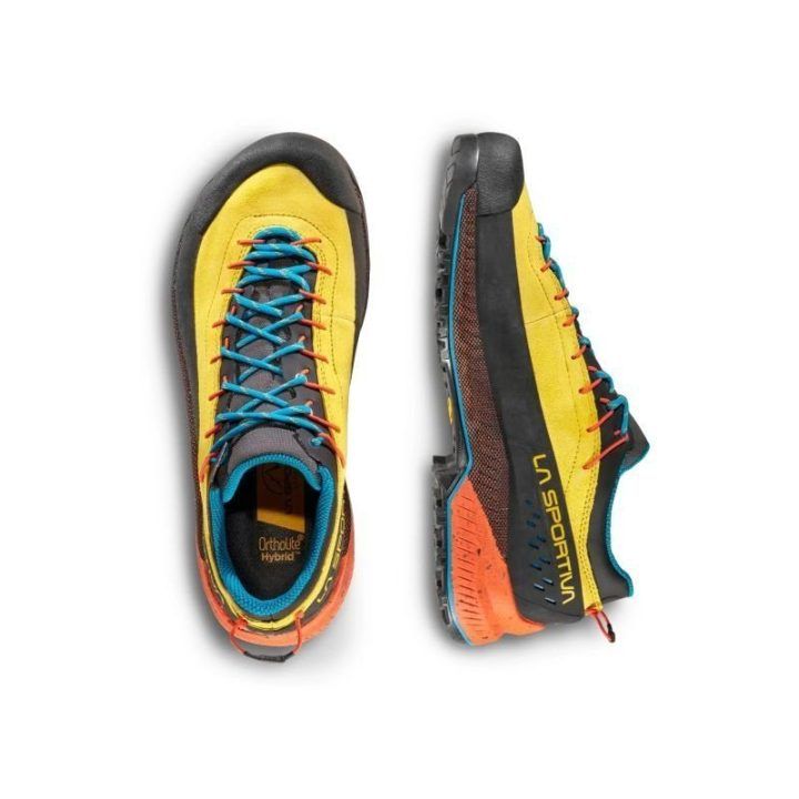 Zomšiniai žygio bateliai La Sportiva TX4 EVO, bambuko / mėlyni
