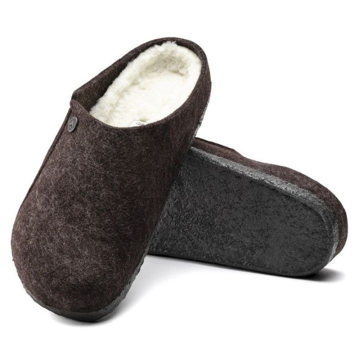 Vyriškos šlepetės Birkenstock Zermatt Shearling, moka