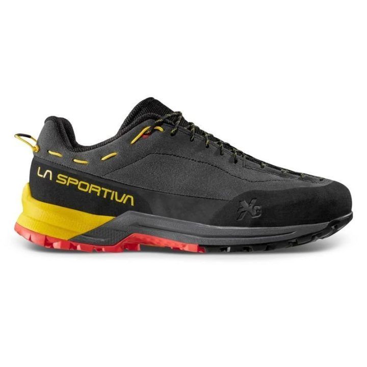 Vyriški artėjimo bateliai La Sportiva TX Guide Leather, anglies ir geltoni
