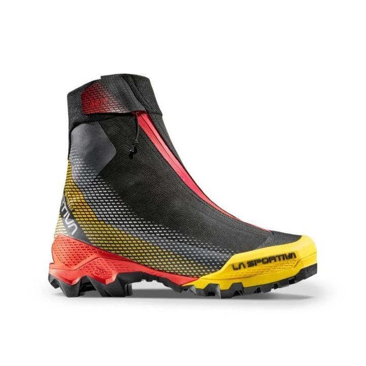 Vyriški žygio batai La Sportiva Aequilibrium Top GTX, juodi ir geltoni