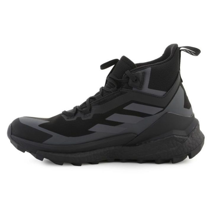 Vyriški žygio batai su GORE-TEX adidas Terrex Free Hiker 2.0, juodi