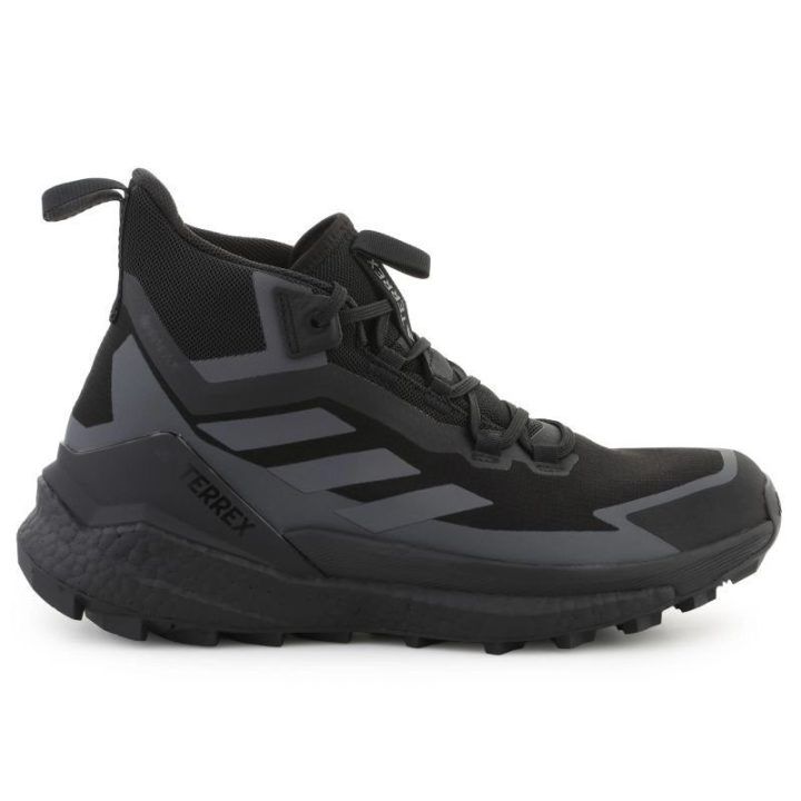 Vyriški žygio batai su GORE-TEX adidas Terrex Free Hiker 2.0, juodi