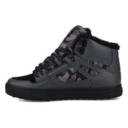 Vyriški žieminiai sportbačiai DC Pure High Top WNT, tamsiai pilki