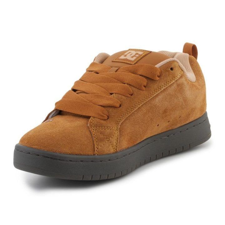 Vyriški nubukiniai sportbačiai DC Shoes Court Graffik SE, rudi