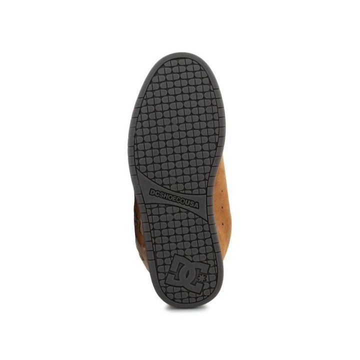 Vyriški nubukiniai sportbačiai DC Shoes Court Graffik SE, rudi