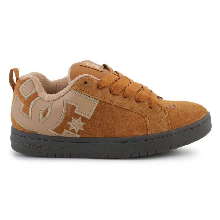 Vyriški nubukiniai sportbačiai DC Shoes Court Graffik SE, rudi