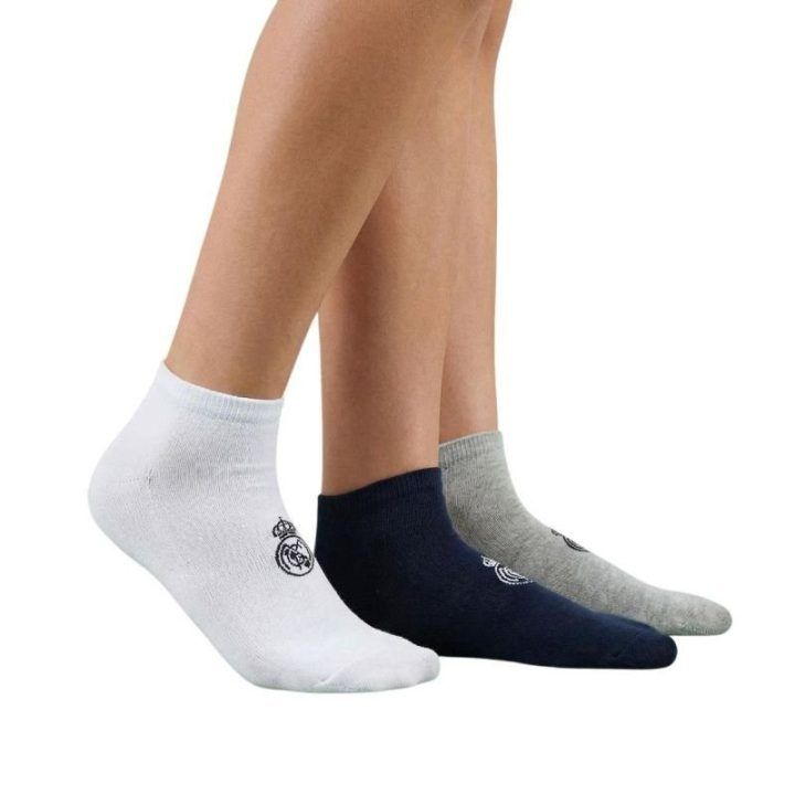 Medvilninių kojinių rinkinys Real Madryt 3 Pack Socks