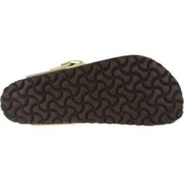 Šlepetės per pirštą siaurai pėdai Birkenstock Gizeh BF, aukso