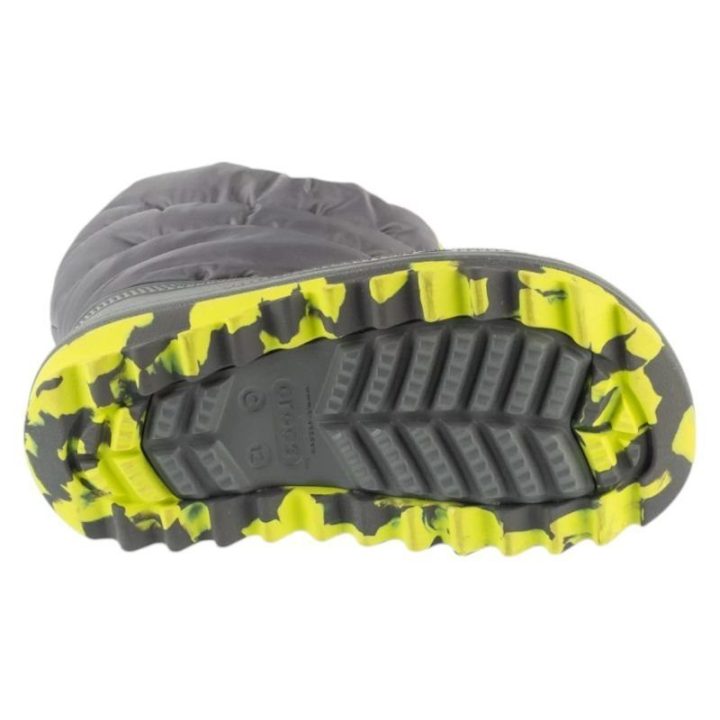 Vaikiški aulinukai Crocs Classic Neo Puff, pilki
