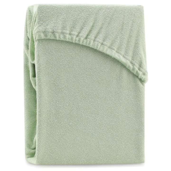 Paklodė su guma 200–220x200+30 alyvuogių spalvos AH RUBY