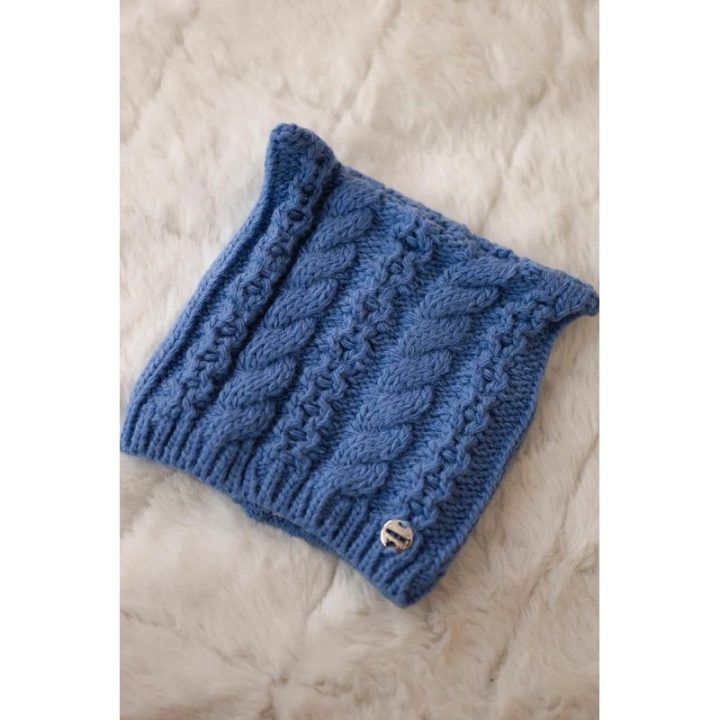 Moteriška kepurė su fliso pamušalu Rabbid, šviesiai džinsinė
