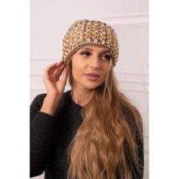 Moteriška žieminė kepurė su vilna Klara, garstyčių