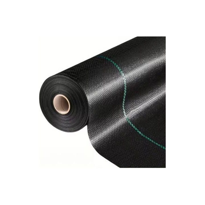 Agroplėvelės rinkinys su kuoliukais, 1,6 × 50 m, juoda