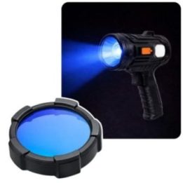 LED rankinis prožektorius su 6 režimais, 19 cm