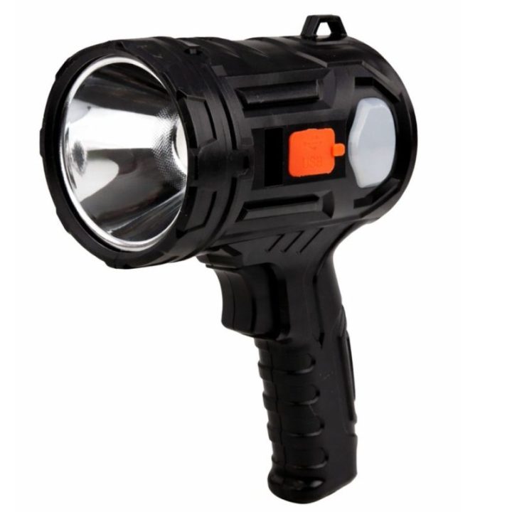 LED rankinis prožektorius su 6 režimais, 19 cm