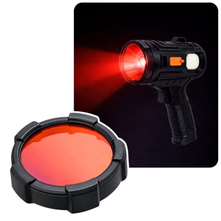 LED rankinis prožektorius su 6 režimais, 19 cm