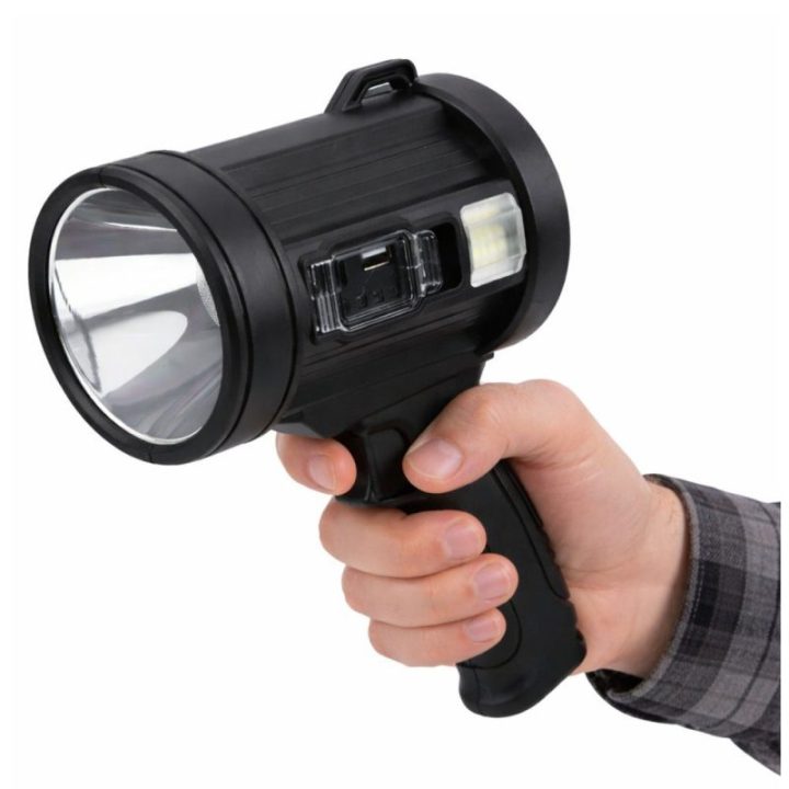 LED prožektorius su saulės įkrova, 800 lm, 400 m