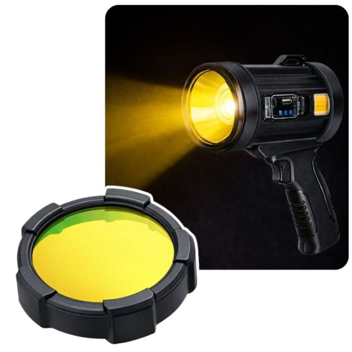 LED prožektorius su saulės įkrova, 800 lm, 400 m