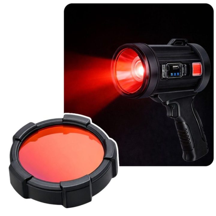 LED prožektorius su saulės įkrova, 800 lm, 400 m
