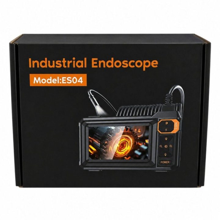 Laidinė endoskopinė kamera su 4,3 col. LCD ekranu, IP67