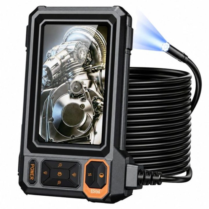 Laidinė endoskopinė kamera su 4,3 col. LCD ekranu, IP67