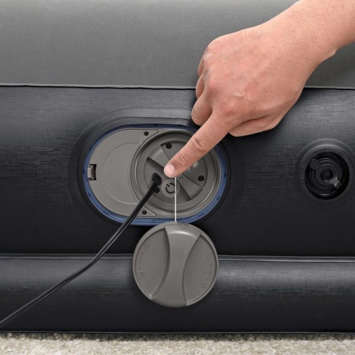 Pripučiamas čiužinys su USB pompa Bestway, 191 × 97 × 36 cm