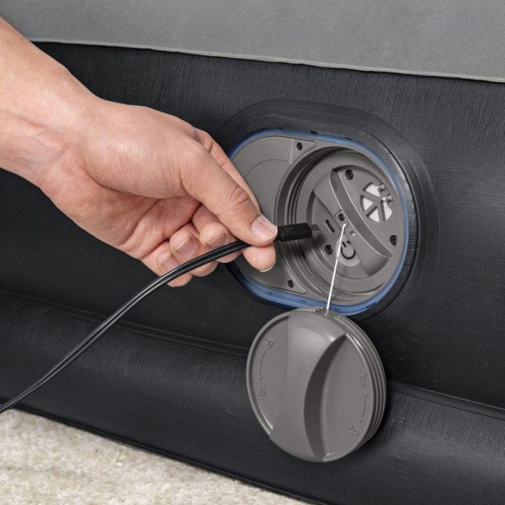 Pripučiamas čiužinys su USB pompa Bestway, 191 × 97 × 36 cm